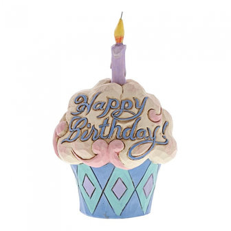 Jim Shore Birthday Cupcake