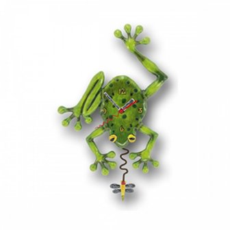 clock fly frog