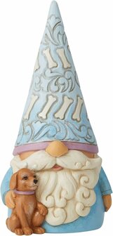 Gnome with dog