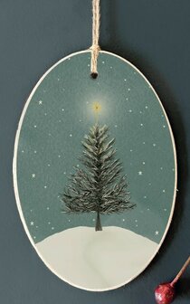 East of India Starry night tag Tree