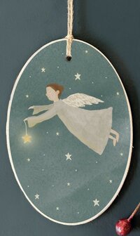 East of India tag angel
