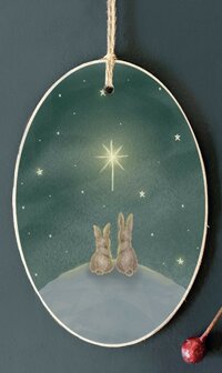 East of India tag starry night rabbits