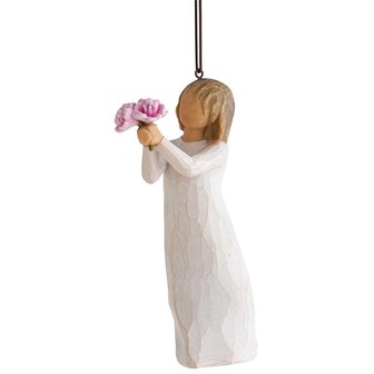 Willow Tree Thank you hanging ornament