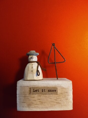 Miniatuur "Let it Snow" 
