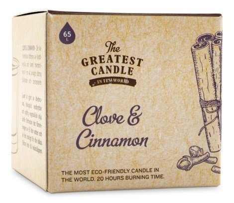The Greatest Candle in the World: Clove & Cinnamon 75 g