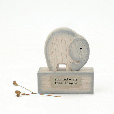 Miniatuur "You make my toes tingle"
