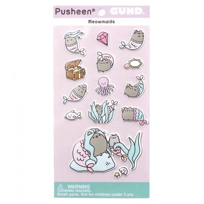 Pusheen Mermaid Stickers