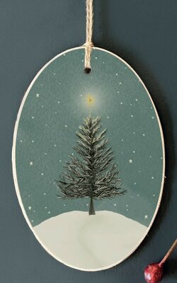 East of India Starry Night tag "Tree"